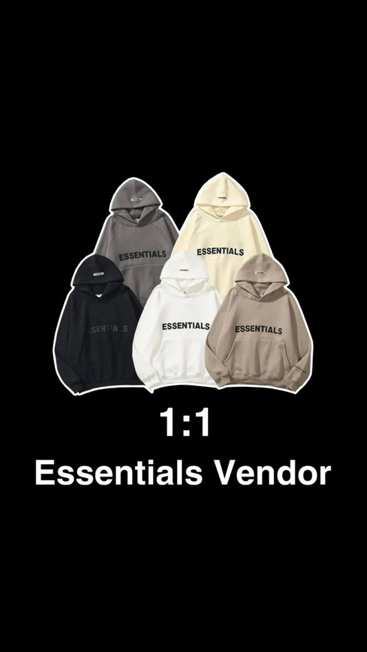 esentials hoodie vendor